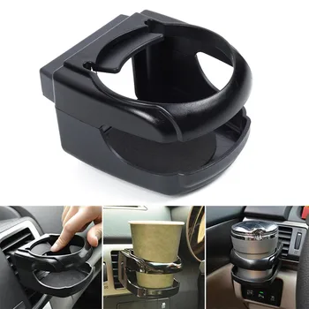 

Car Cup Holder Auto Outlet Air Vent Mount Black Drink Cup Water Bottle Can Holders Rack Car Truck Accessories Universal