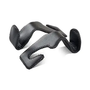 

ANew Car Seat Headrest Hooks PU Leather Vehicle Car Seat Back Organizer Hanger Holder Hook Storage for Bag Purse Grocery