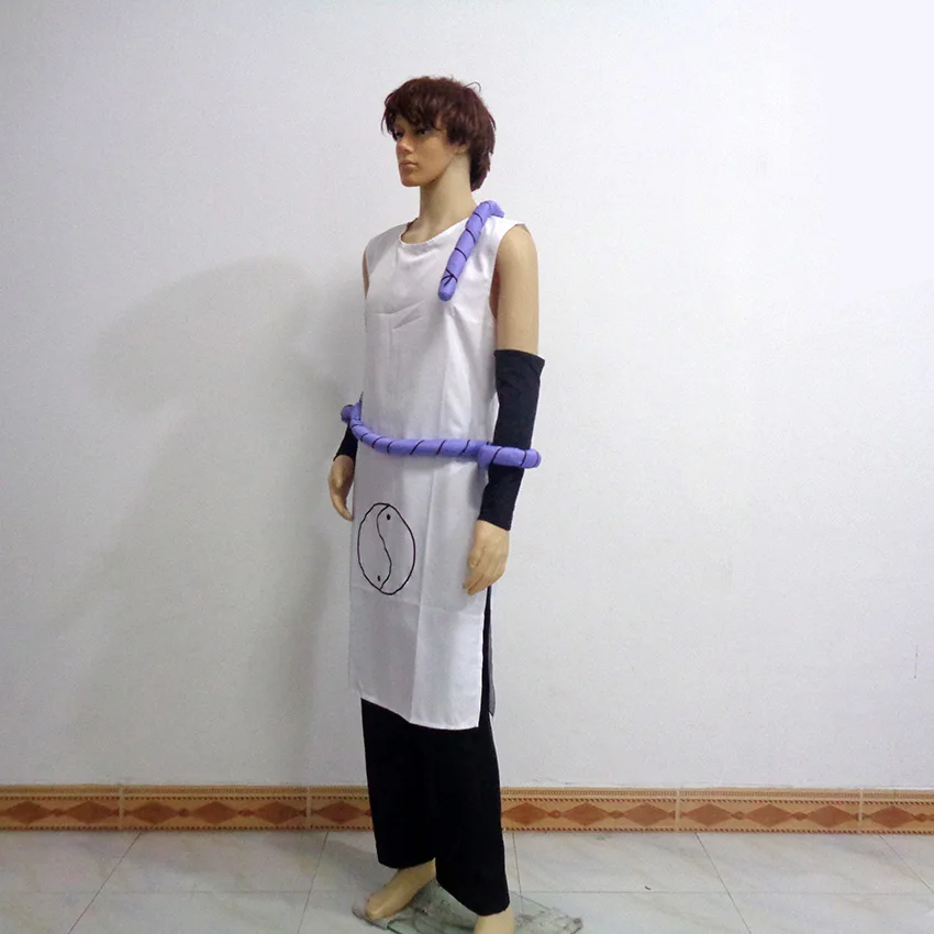 Наруто Jirobo Orochimaru Cos Рождественская вечеринка Хэллоуин униформа наряд косплей костюм настроить любой размер
