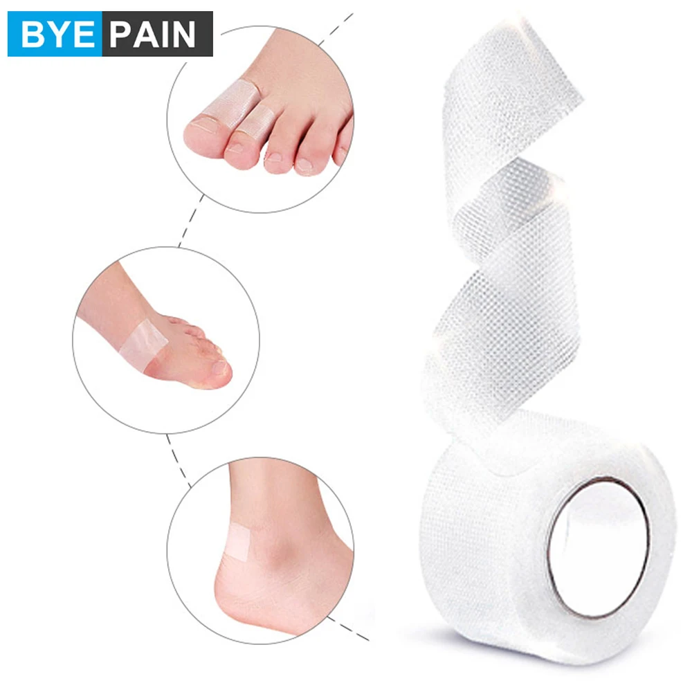 1Pcs Multi-functional Foot Finger Transparent Bandage Heel Sticker Self-adhesive Elastic Wrap Anti-wear Waterproof Heel Pads 8 packs 1600 sheets transparent sticky notes self adhesive posted it annotation books bookmarks memo pad index tabs stationery