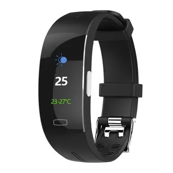 

P3Plus Real-Time Heart Beat band heart rate monitor PPG ECG smart bracelet watch Activity fitness tracker wristband