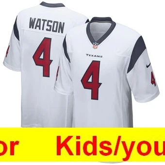 Зеленый Youth Houston JJ Watt Deshaun Watson DeAndre Hopkins Молодежные детские игровые цветные спортивные футболки - Цвет: Зеленый