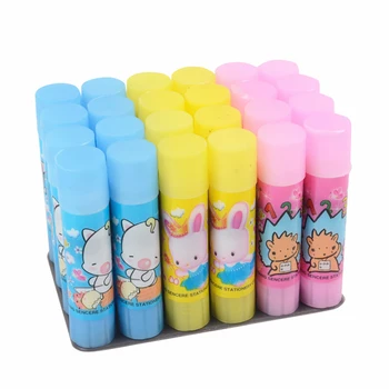 

Cute Cartoon Solid Glue Stick 10g Small Glue Stick High Viscosity Stick Paper Sticker Student Handmade Stationery Office Supply