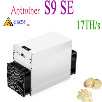 

Newest Bitcoin BCH BTC miner AntMiner S9 SE 17TH/S sha256 miner With PSU Delivery within 24 hours Economical mining Server