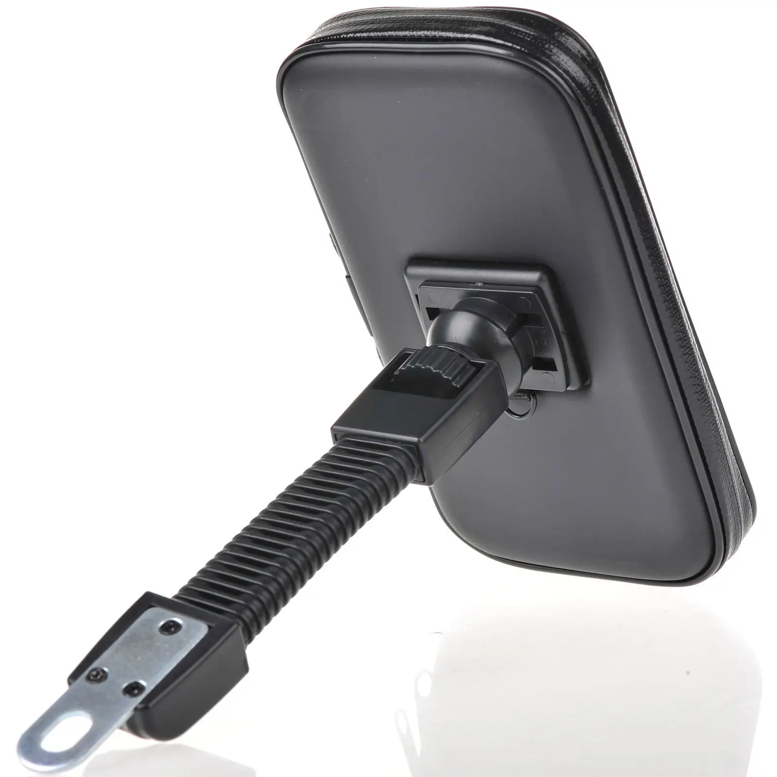 

Mobile Phone Waterproof Bag Motorcycle Scooter Navigation Bracket Dustproof Shatter-resistant 360-Degree Rotating Rear View Mirr