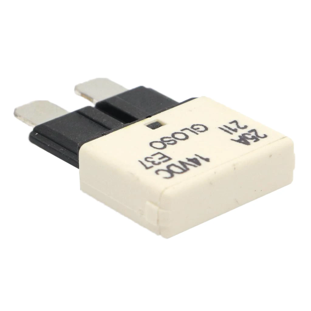 25A Circuit Breaker Blade Trip Fuse Automatic Resettable Function