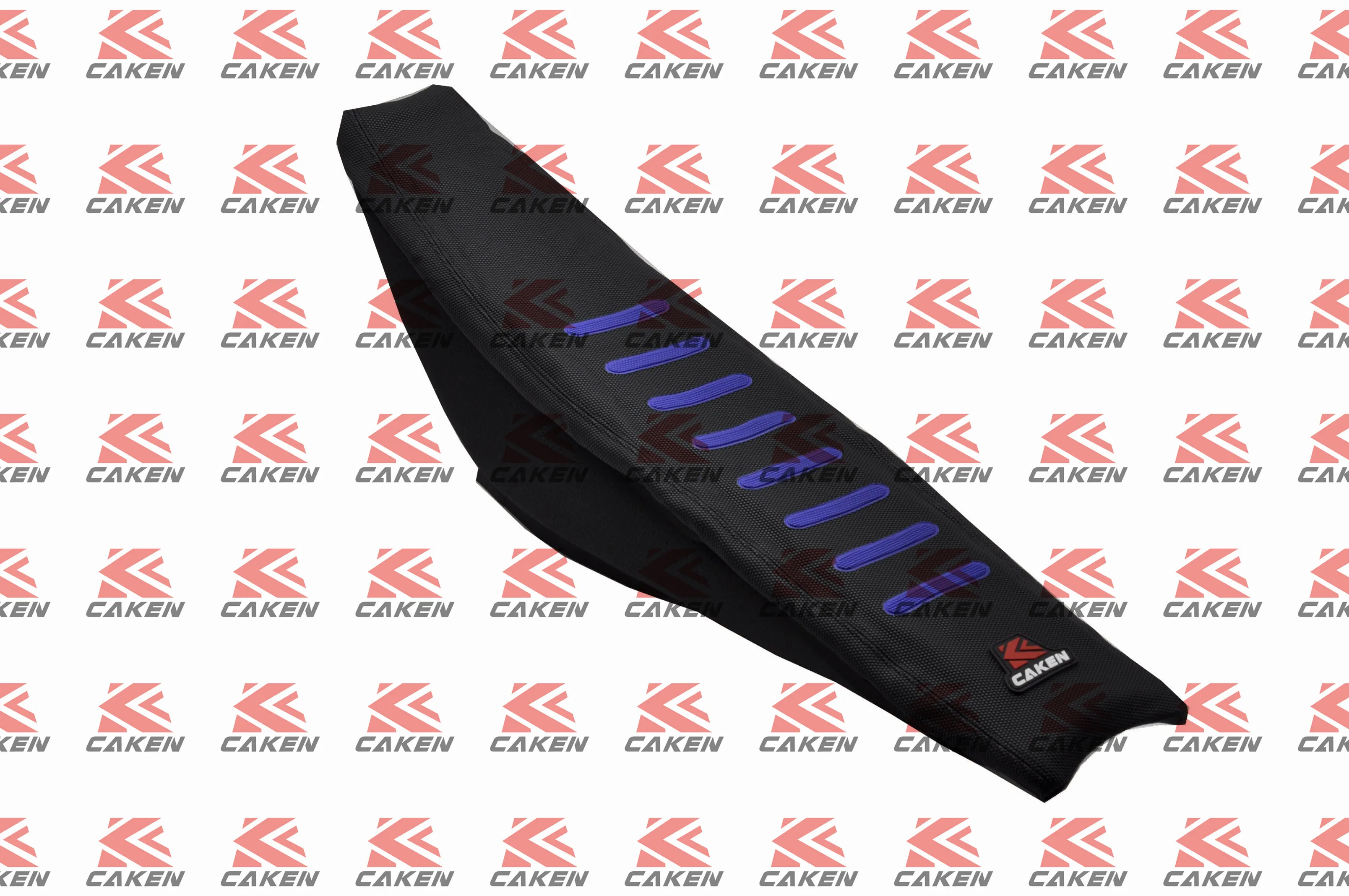 thumbnail image 2 of Blue/Red Rubber Gripper Soft Seat Cover For Yamaha YZ YZF WR TTR 125 250 300 450 | UK 2 of 11