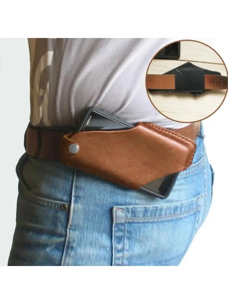 Men Phone for Carrier Belt Hip Pouch Hanging Waist Bag Holster