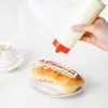 1pc 4 Holes Plastic Salad Dressing Squeeze Sauce Bottle Condiment Dispenser Ketchup Mustard Kitchen Accessories ► Photo 3/3