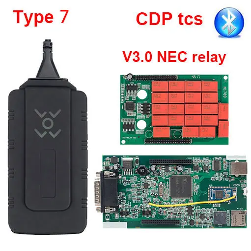 5 шт. CDP TCS V9.0 OBD2 автомобильный Грузовик v3.0 монитор реле multidiag pro Bluetooth obd ii сканер программное обеспечение Авто диагностический инструмент - Цвет: CDP TCS Bluetooth