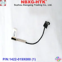 New original LCD LED LVDS Cabo 1422-019X000 Para Asus RoG G46V G46VM G46VW G46 Série cabo Flexível da Tela de Exibição de Vídeo(China)