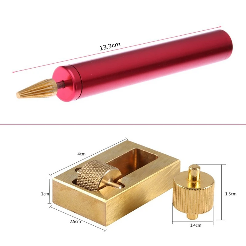 Горячая Распродажа, 2 упаковки, кожаное ремесло, для изготовления кожаных краев, Роликовая Коробка для рисования маслом и ручка для рисования маслом, инструмент для обработки кожаных краев