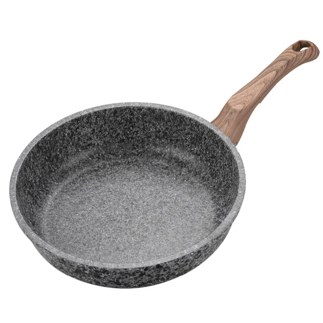 Marble Stone Nonstick Frying Pan with Heat Resistant Bakelite