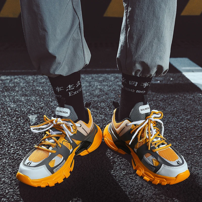 Мужские легкие кроссовки удобные спортивные Уличная обувь дышащие Нескользящие