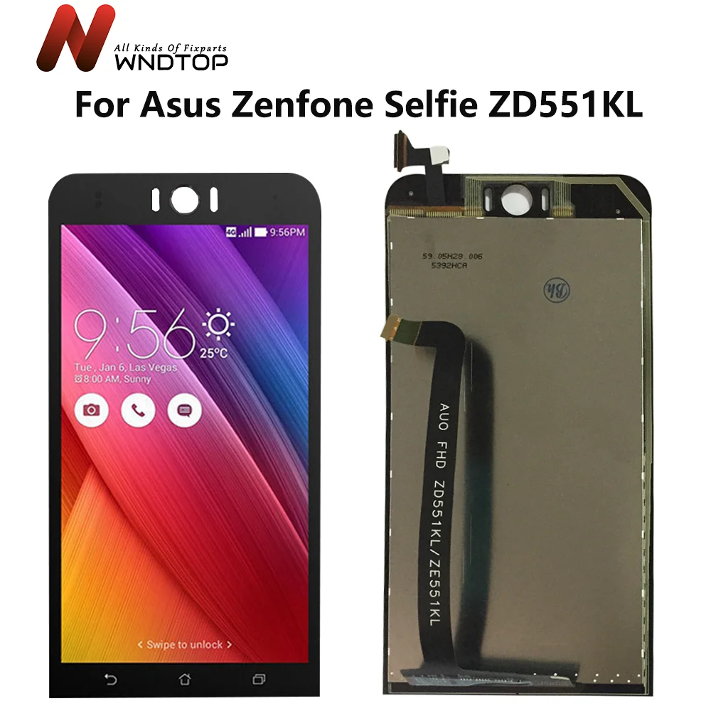 ЖК-дисплей для ASUS ZenFone Selfie ZD551KL экран + сенсорный дигитайзер в сборе Инструменты |