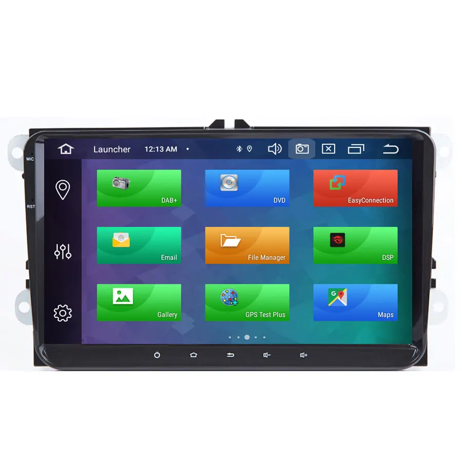 the Unit with CANBUS " 8 ядер Android 9,0 4 Гб 64 г Автомобильный плеер RDS радио gps карта OBD для VW Tiguan Jetta Passat Polo Golf Skoda Superb Octavia - Цвет: the Unit with CANBUS