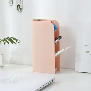 

Kawaii Large Capacity Desktop Pen Holder Pencil Makeup Storage Box Organizer Stand Case for School Office Stationery