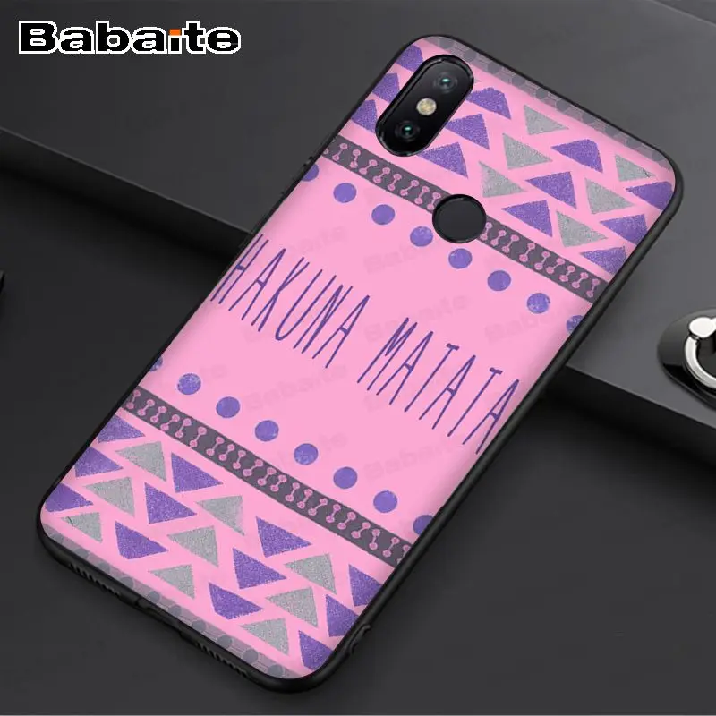Keep clam hakuna matata The Lion King Новинка чехол для телефона Fundas чехол для redmi 7 5plus 5A 6pro 4 note5A note6pro note7 чехол - Цвет: A14
