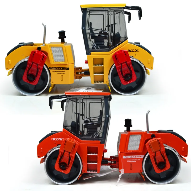 

Cadeve 1: 50 Fully Alloy Toy Engineering Vehicle Series of Double Steel-wheel Roller Gift Package with Window-type Holes Packagi