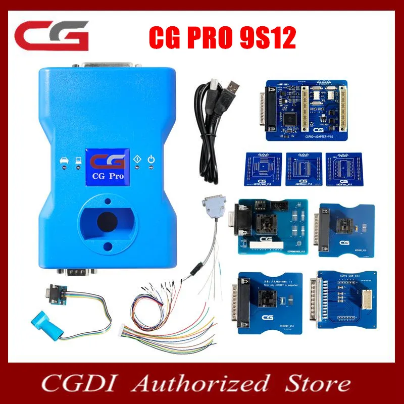 2020 оригинальный программатор ключей CG Pro 9S12 для Freescale с адаптерами V2.1/35160WT/3 в 1