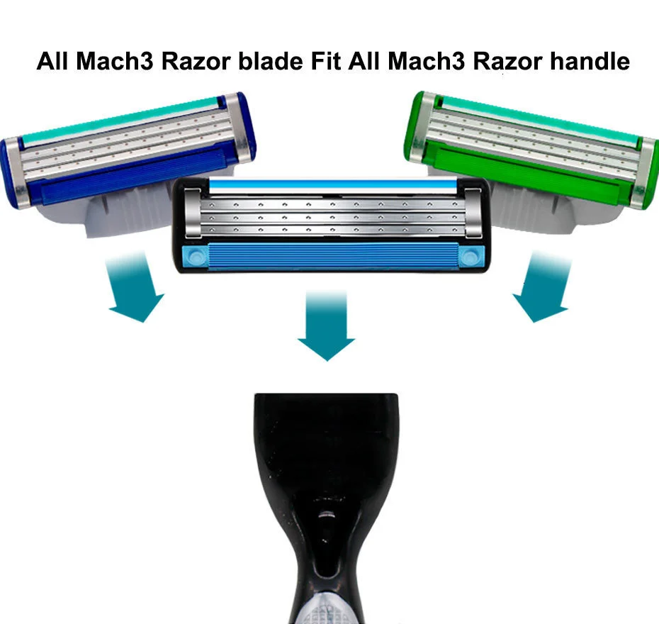 6 Razor blade for Gillette Mach3 Turbo.jpg_.webp