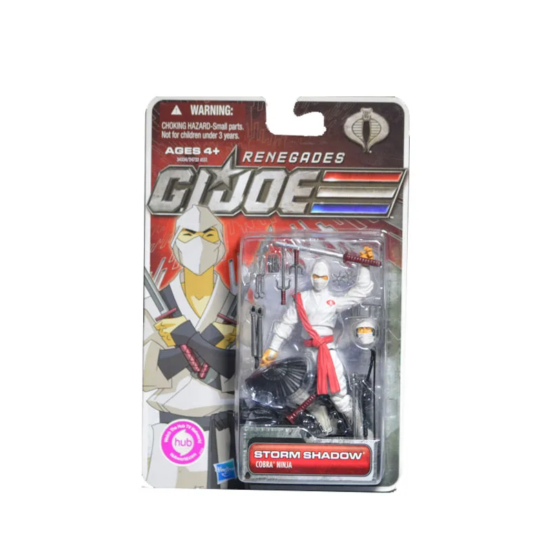 Фигурки героев аниме Hasbro Marvel G. i. Joe на 30-ю годовщину 10 см Renegades шторм тень Кобра
