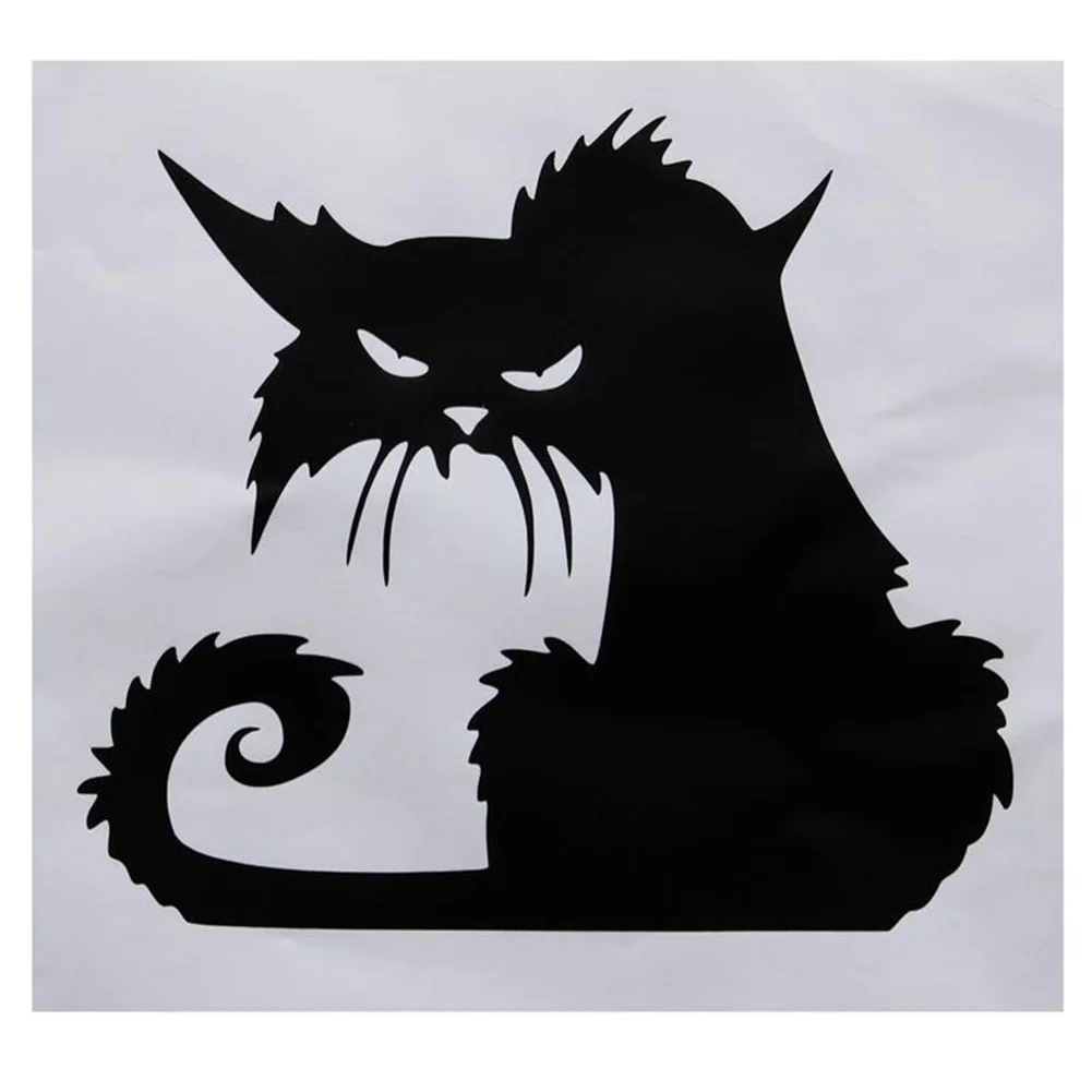 

Halloween black cat, wall sticker, home decoration accessories