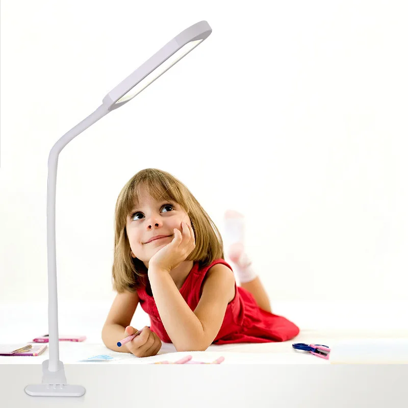 

LED Desk Lamp Creative Fashion Bedroom Bedside Lamp USB Students Learning Lamp Work Table Lamp Eye Protection Touch Table Lamp