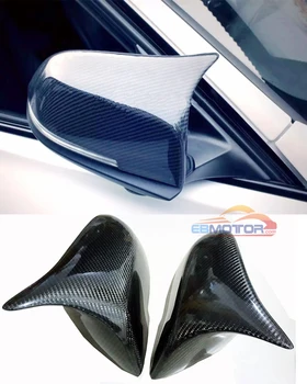 

M3 M4 STYLE REAL CARBON MIRROR COVER CAPS 1PAIR FOR BMW F20 F30 F32 11UP B412