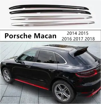 

For Roof Racks Luggage Rack Bar For Porsche Macan 2014 2015 2016 2017 2018 High Quality Aluminium Alloy Car Modification Accesso