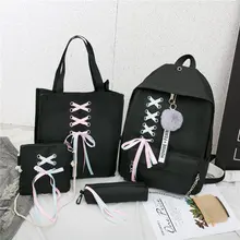 Рюкзак стиль школьная сумка Для женщин корейско-Стиль Harajuku кепки, кепки в стиле средней школы Молодежные сандалии на плоской подошве, сандалии Ёмкость неполная средняя школа STUDE