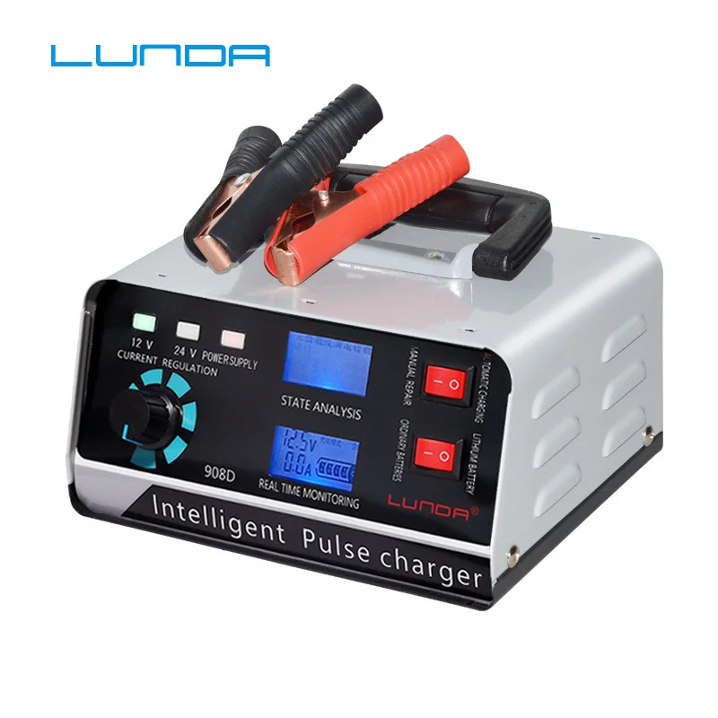 12V 24V 400AH свинцово-кислотный интеллигентая(ый) Пульс Ремонт Тип автомобиля Батарея Зарядное устройство Портативный батареи сопровождающий для Грузовик Мотоцикл