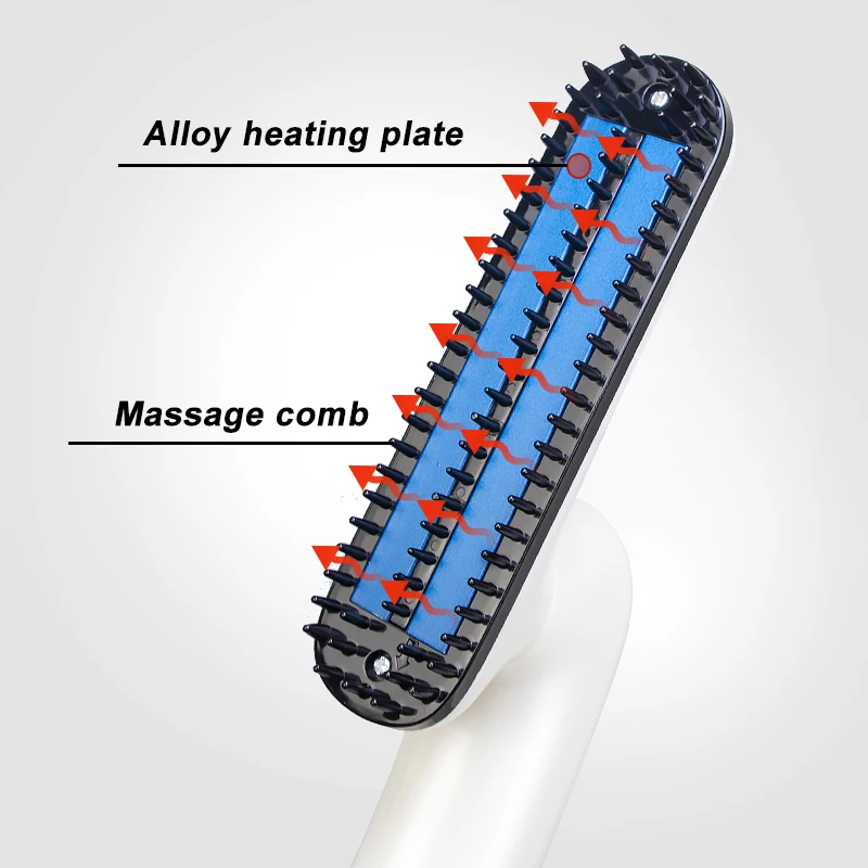 Multifunctional Quick Beard Straightener Curling Curler Hair Comb Brush Men Beauty Quick Hair Styler Tool VIP 1 Multifunctional Quick Beard Straightener Curling Curler Hair Comb Brush Men Beauty Quick Hair Styler Tool VIP 3