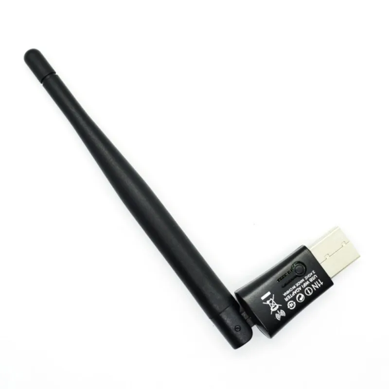 150 Мбит/с MT7601 чип беспроводная сетевая карта mini USB 2,0 WiFi адаптер Антенна PC LAN Wifi приемник ключ 802,11 b/g/n