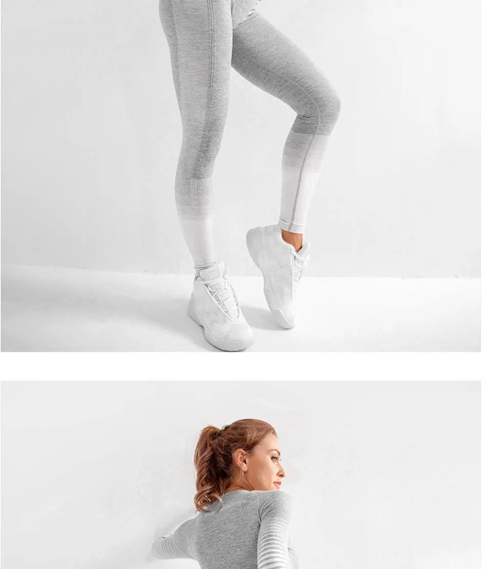 Новинка, женские штаны для йоги с высокой талией, штаны для тренировки, штаны для контроля живота, тянущиеся спортивные Леггинсы для фитнеса и бега