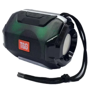 

Rechargeable Bluetooth Speaker Mini Portable Colorful LED Light Wireless Bluetooth Speaker Audio Music Player TF FM