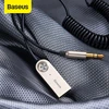 Baseus Bluetooth передатчик Беспроводной Bluetooth приемник 5,0 автомобиля AUX 3,5 мм Bluetooth адаптер аудио кабель для Динамик наушники ► Фото 1/6