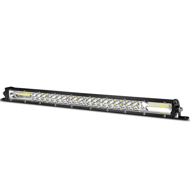 20 inch combo light DERI комбинированный светодиодный светильник 2" 13" " 60 Вт 120 Вт 180 Вт двухрядный ультра тонкий светодиодный светильник для дома, сада, двора, светильник ing - Цвет: 20 inch combo light