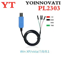 Pl2303 ta usb ttl rs232 converter cabo serial pl2303ta compatível com win xp/vista/7/8/8.1 substituir pl2303hx