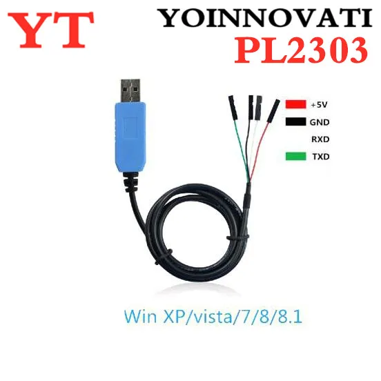 PL2303 TA USB TTL RS232 Последовательный кабель PL2303TA совместим с Win XP/VISTA/7/8/8.1 Замена PL2303HX |