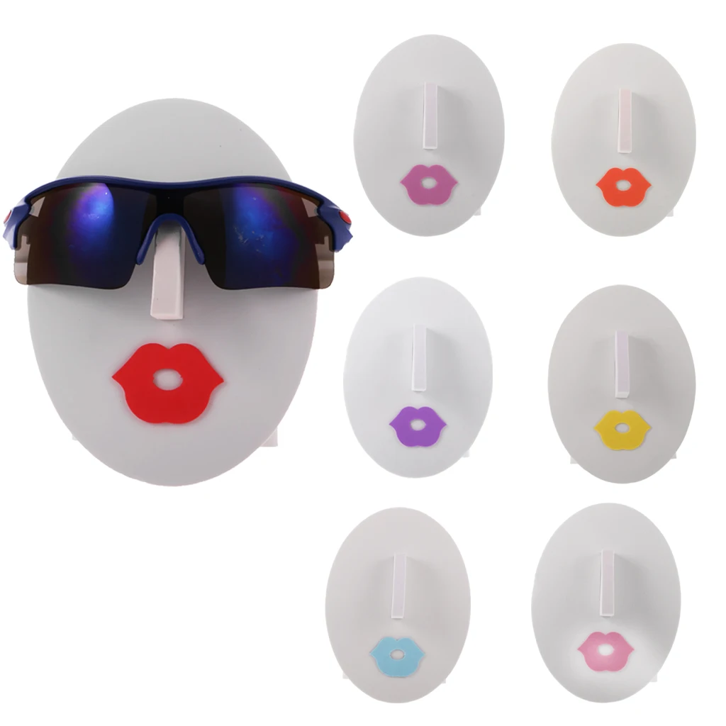 

Female Head Glasses Sunglasses Display Stand Holder Organizer 7-piece