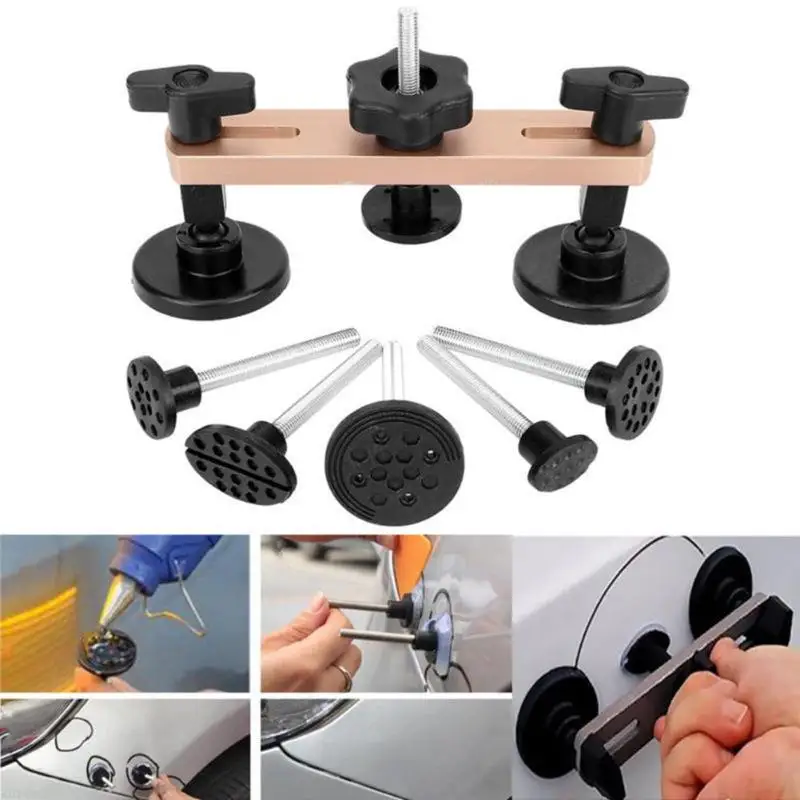 

Car Dent Repair Body Damage Fix Tool Auto Car Bridge Dent Glue Puller Tabs Remover Hand Repair Tools Kit Set