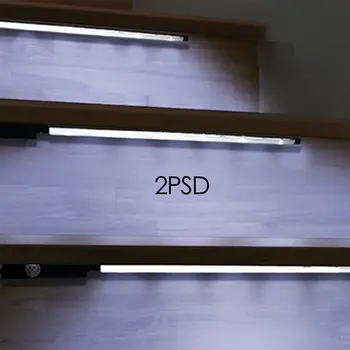 

Under Light LED Bars Strips Light Underlights Motion Sensor Battery Activated Accent Lighting for Cabinets Stairs Doorways
