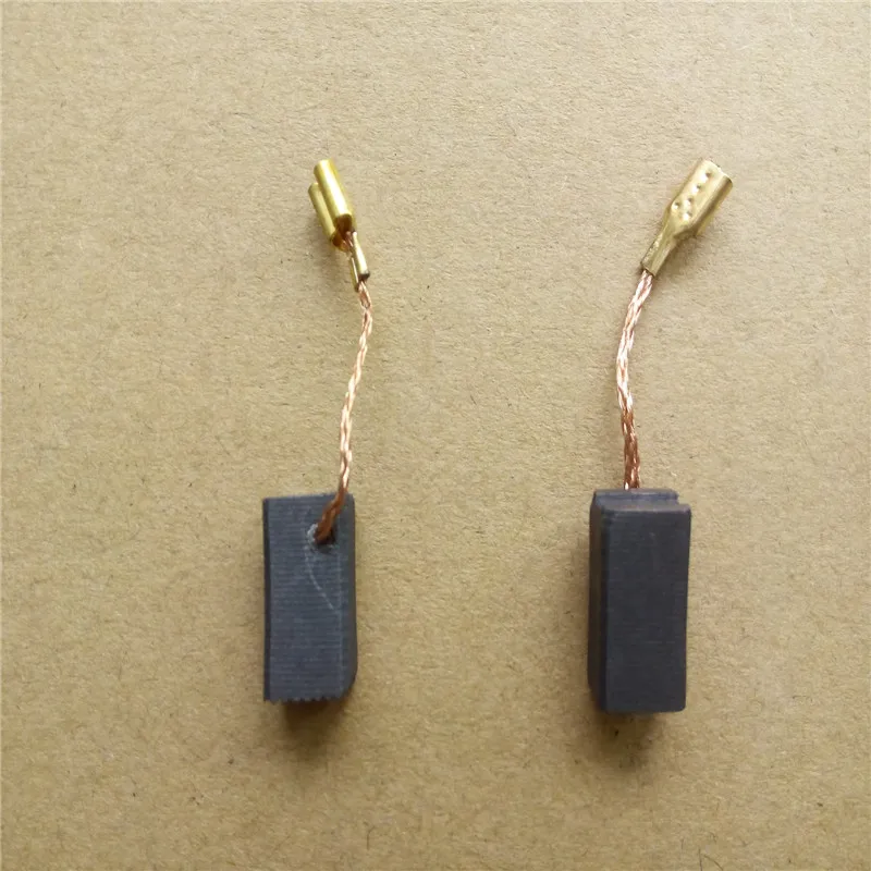 20 штук супер угольные щетки для электродвигателей - Цвет: 6.5x8x14mm  7-100