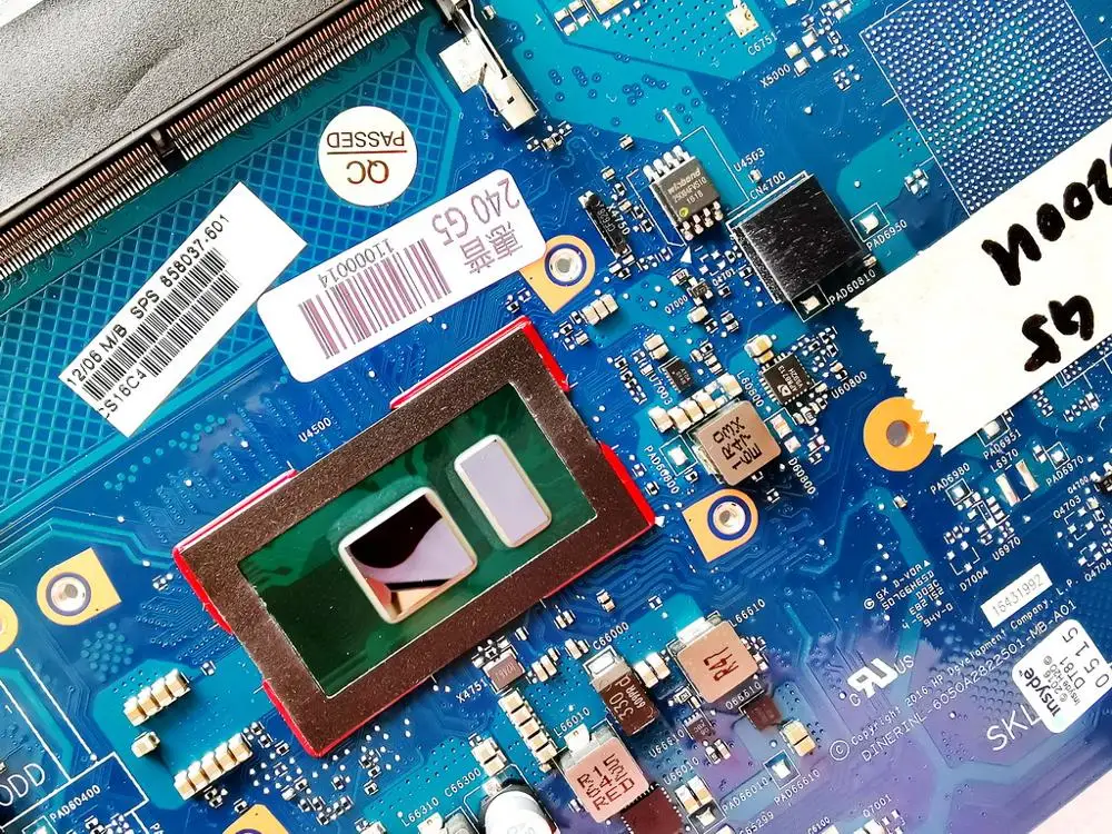 lower price Original for HP 250 G4 laptop motherboard 240 G5 i5-6200U 858037-601 tested good free shipping