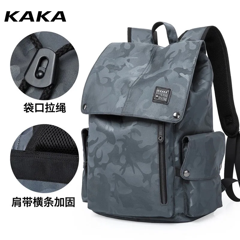 

New Style Multi-functional Oxford Packsack Spring And Summer Outing Men Fashion Men's Backpack Multi-Compartment Storage Backpac
