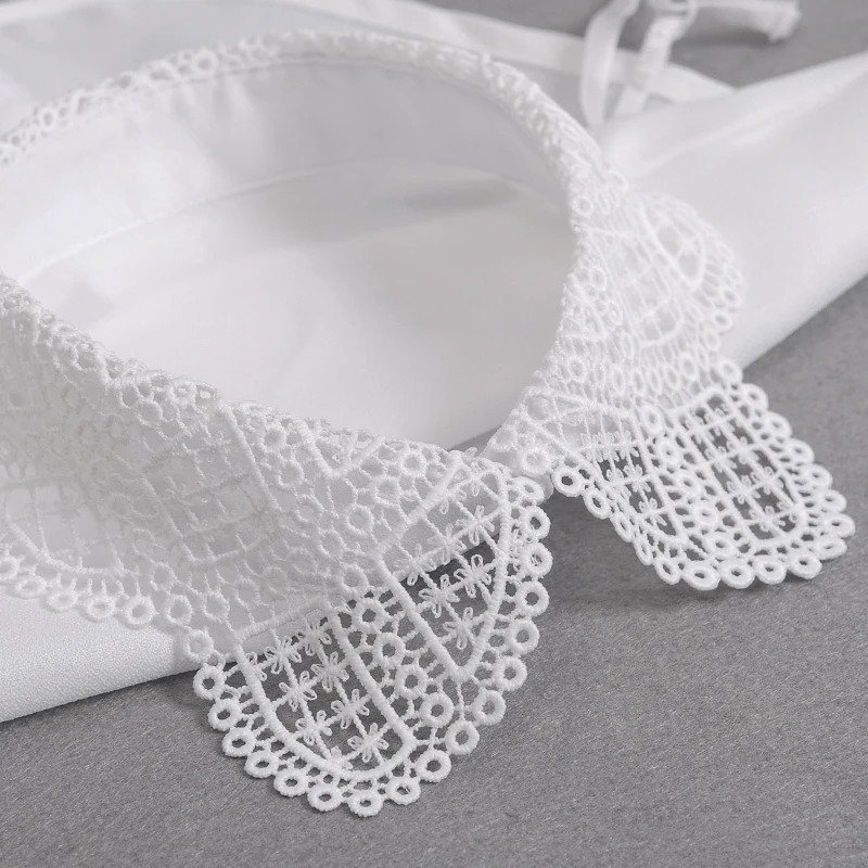 Женский накладной воротник полурубашка женская рубашка для женщин черный