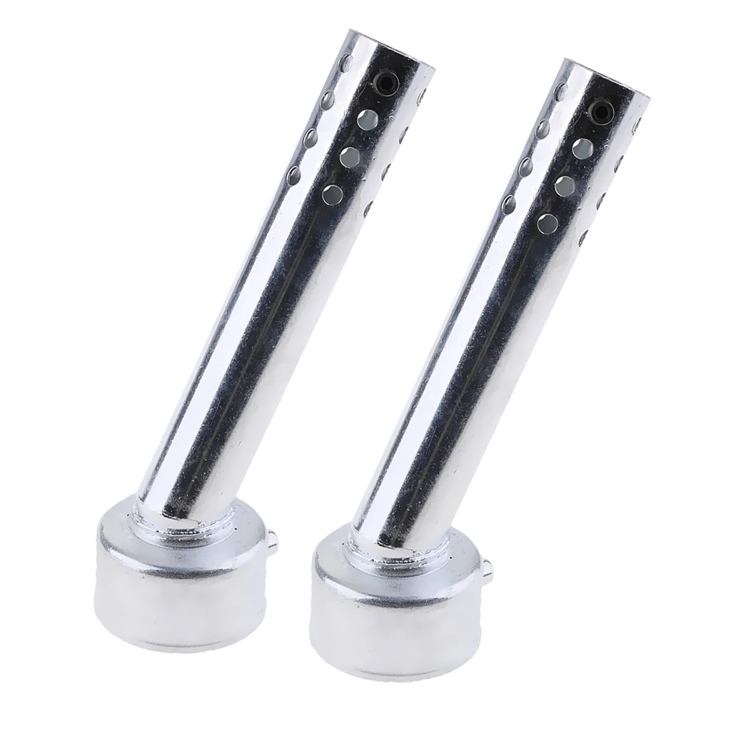 

2X 48mm Angled Motorcycle Exhaust Muffler Baffle DB Killer Silencer