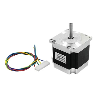 

23Hs5628 4-Lead Nema 57 Stepper Motor 165 Oz-In 56Mm 2.8A 6.35Mm Diame Cnc Grind Foam Plasma Cut - (Shaft Diameter: 23Hs5628-6.3