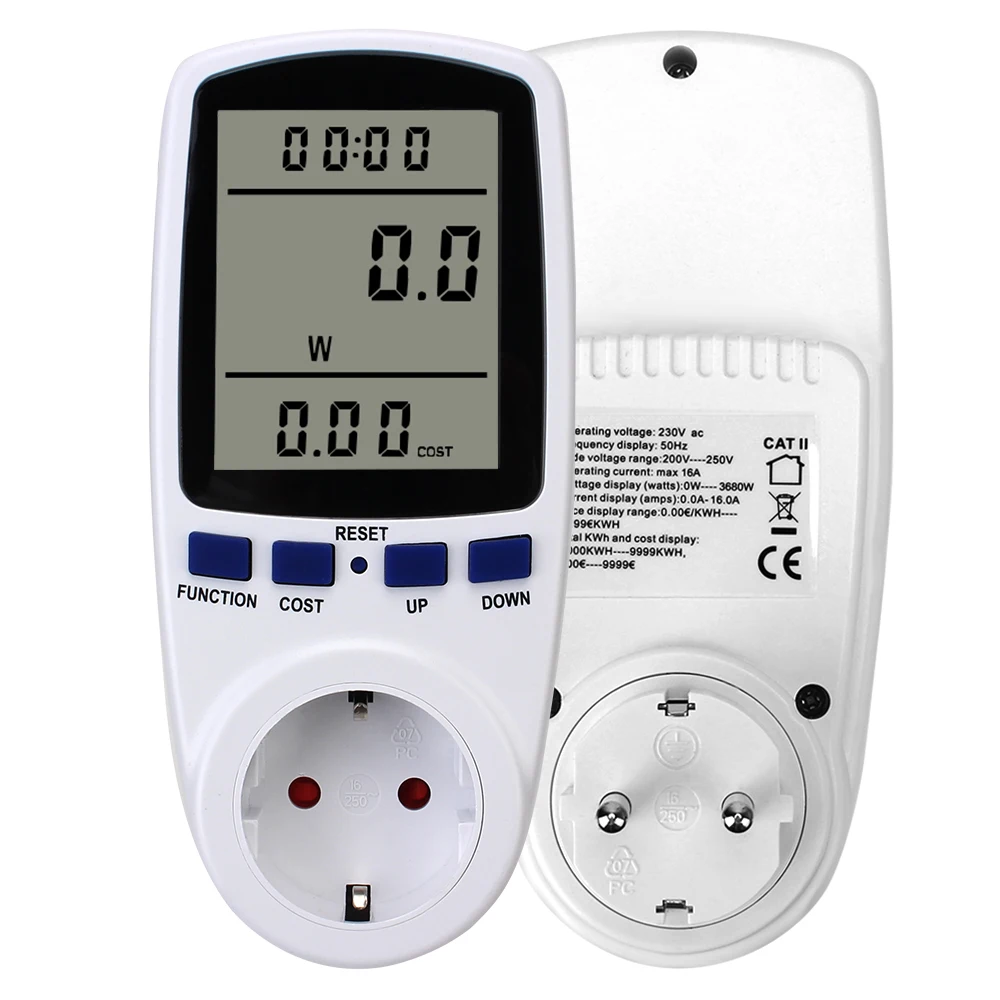 Measuring-Outlet-Power-Analyzer-220V-AC-EU-Wattage-Kwh-Energy-Meter ...